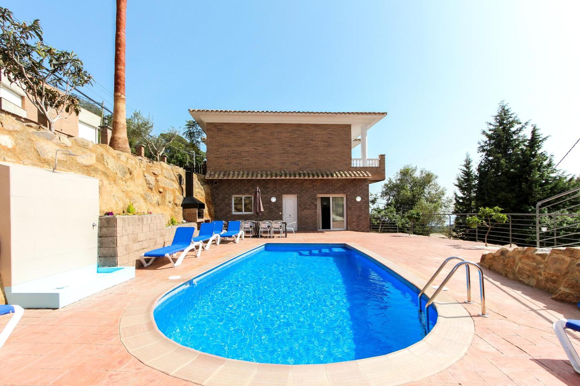 Villa Serena Lloret de Mar Eksteriør billede