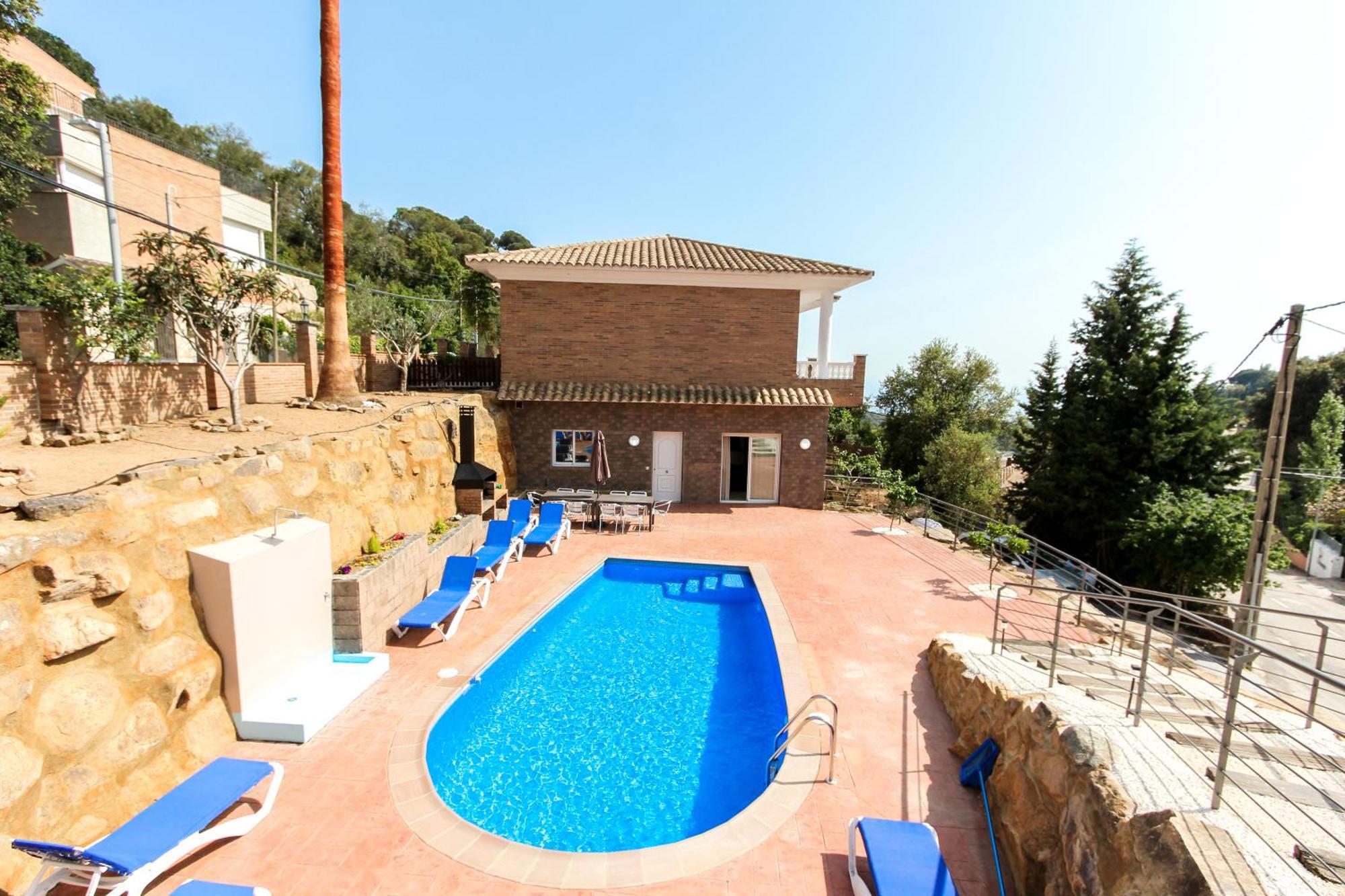 Villa Serena Lloret de Mar Eksteriør billede
