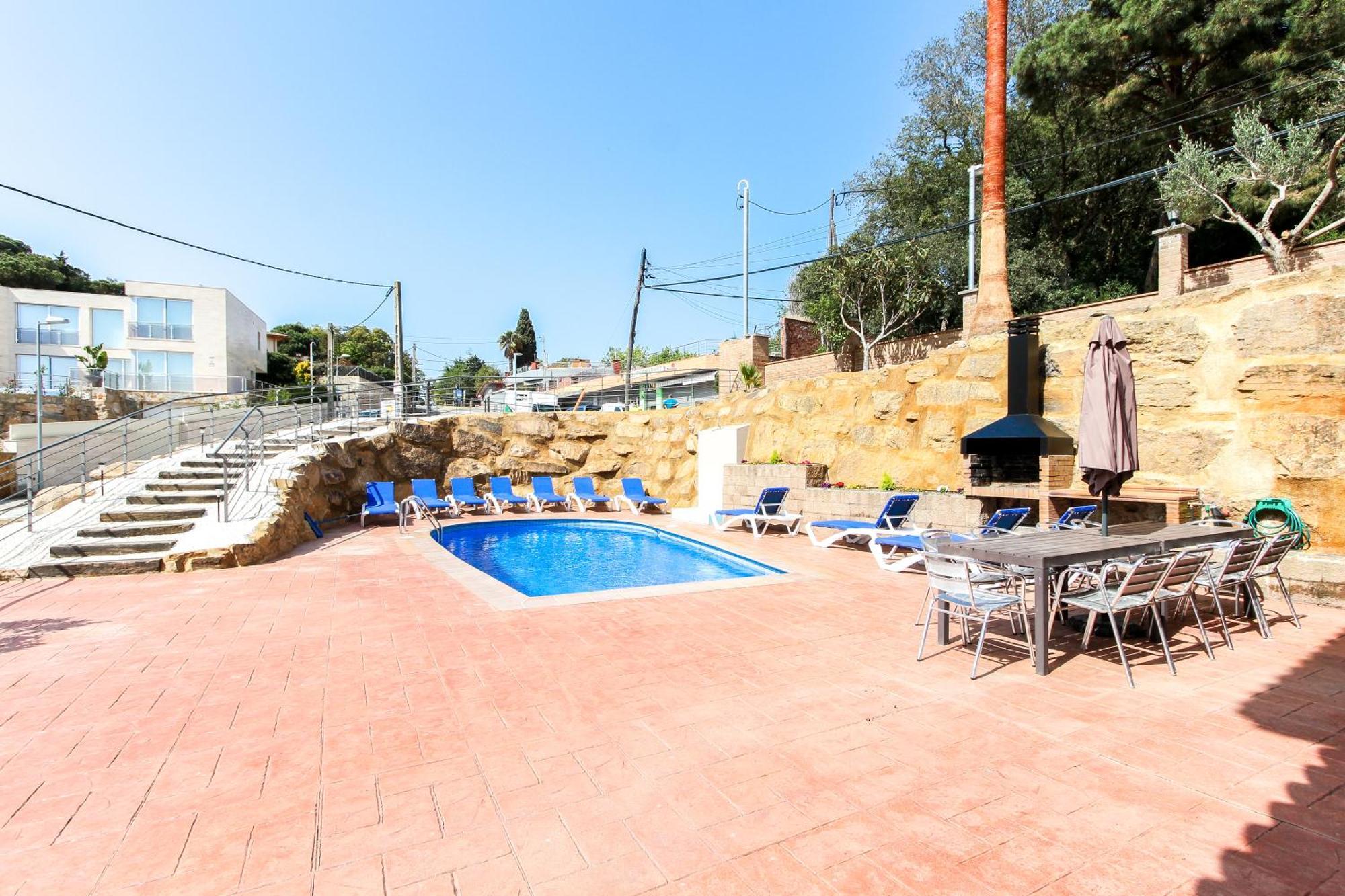Villa Serena Lloret de Mar Eksteriør billede
